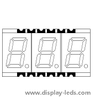 0,3-дюймовый трехзначный 7-сегментный SMD-дисплей