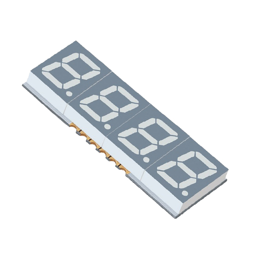 0,39-дюймовый 4-значный светодиодный дисплей smd