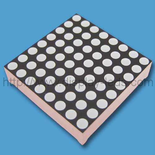 1,9-дюймовая светодиодная точечная матрица 8x8