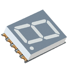 0,51-дюймовый одноразрядный светодиодный дисплей smd