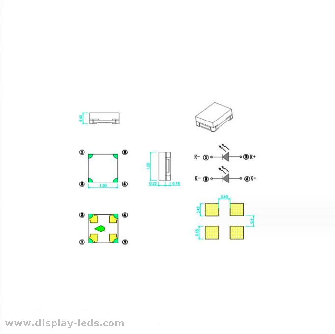 1010 RGB SMD CHIP LED COMPANTIAN