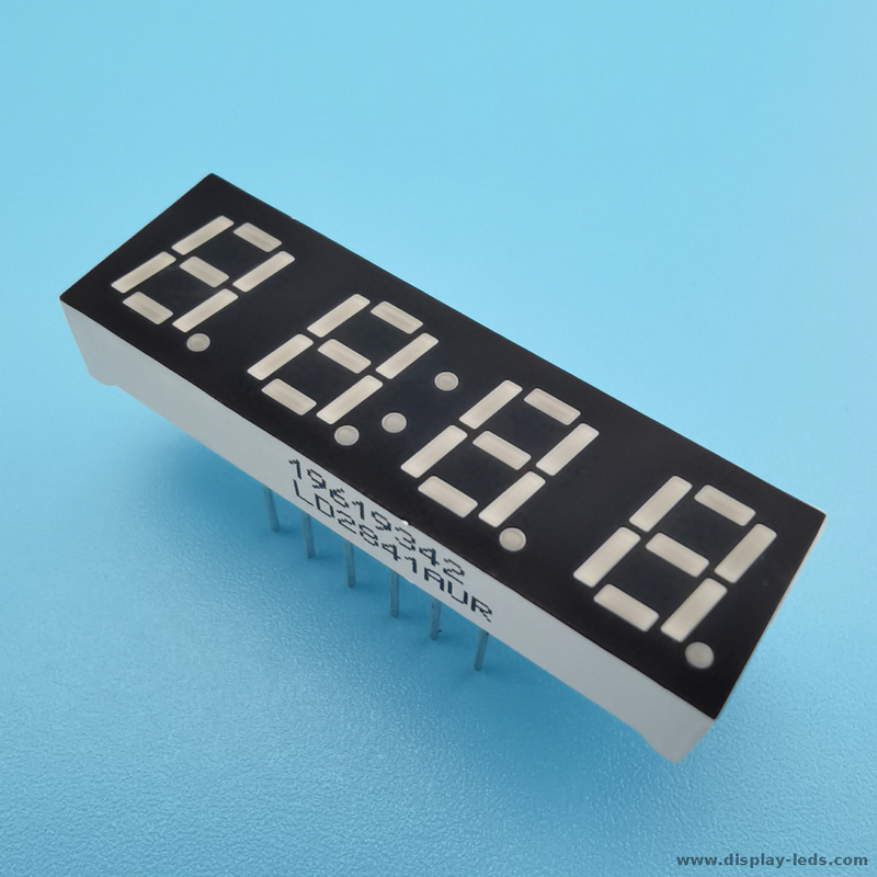 Серия LD2841A/B — четырехзначный дисплей с диагональю 0,28 дюйма